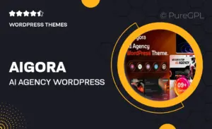 Aigora – AI Agency WordPress Theme