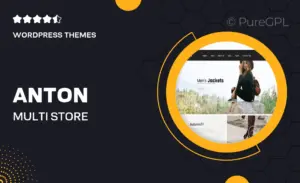 Anton – Multi Store Responsive WordPress Theme