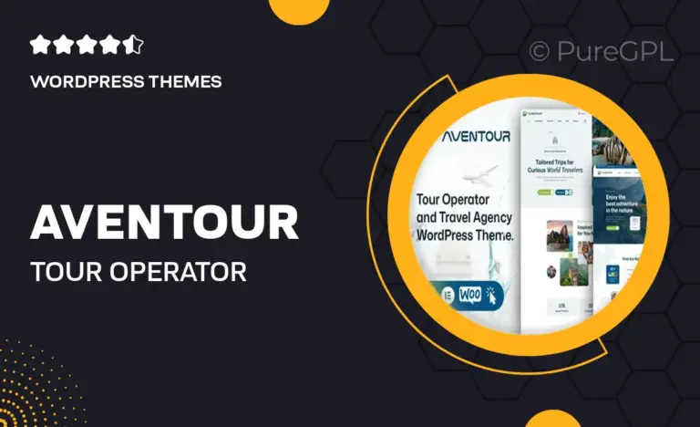 aventour tour operator travel agency wordpress theme