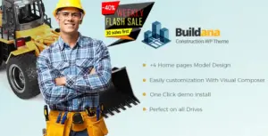 Buildana – Construction & Building WordPress Theme