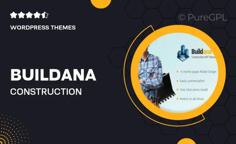 buildana construction building wordpress theme