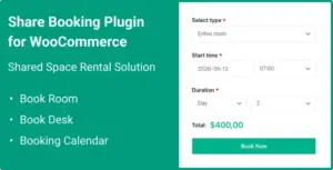 Codecanyon | Share Booking for WooCommerce