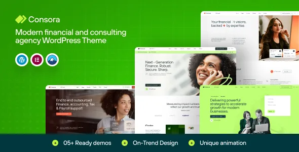 consora business finance consulting wordpress theme 1