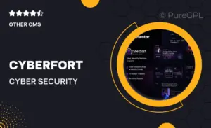 Cyberfort – Cyber Security Services Elementor Template Kit