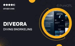 Diveora – Diving & Snorkeling Tours Elementor Template Kit