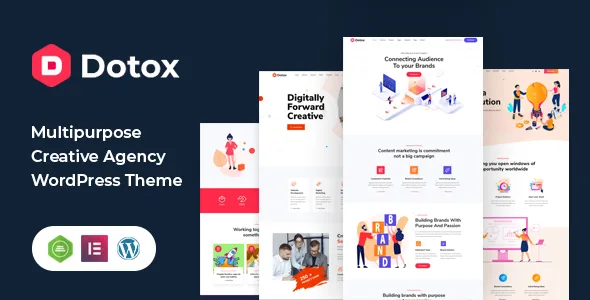 dotox multipurpose creative agency wordpess theme 1
