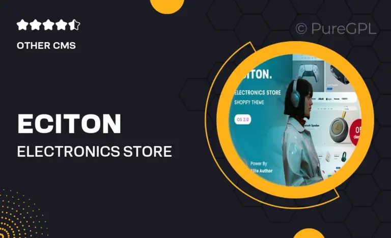 eciton electronics store responsive shopify 2 0 theme