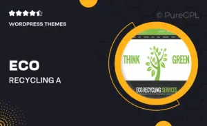 Eco Recycling – A Multipurpose Nature & Ecology WordPress Theme