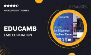 Educamb – LMS Education WordPress Theme