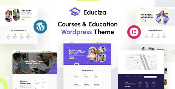 educiza courses education wordpress theme 1