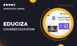 Educiza | Courses & Education WordPress Theme