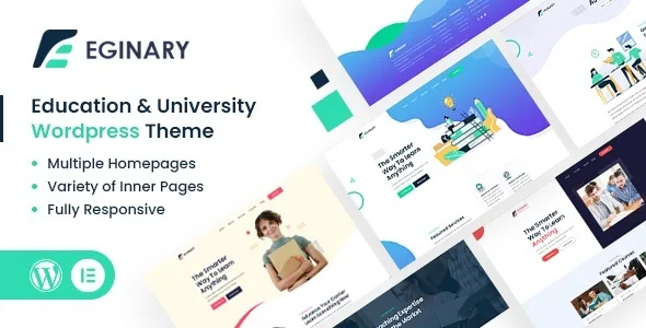 eginary education university wordpress theme 1