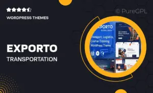 Exporto – Transportation & Logistics WordPress Theme