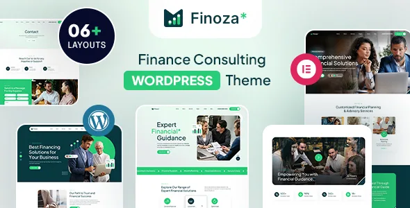 finoza finance consulting wordpress theme 1