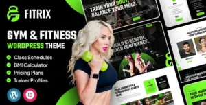 Fitrix | GYM & Fitness WordPress Theme