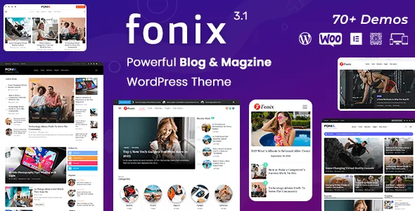 fonix newspaper magazine wordpress theme 1