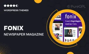 Fonix | Newspaper & Magazine WordPress Theme