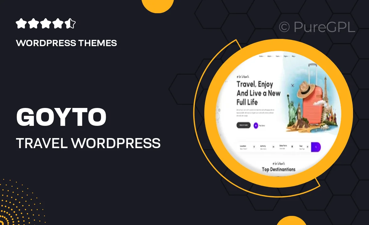 Goyto – Travel WordPress Theme