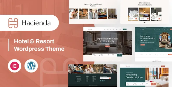 hacienda hotel resort wordpress theme 1