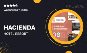 Hacienda | Hotel & Resort WordPress Theme