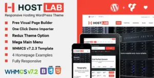 HostLab – Hosting Service And WHMCS WordPress Theme