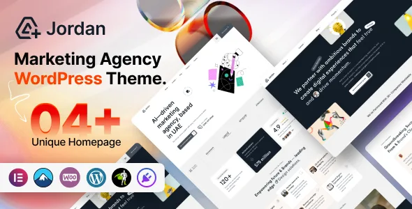 jordan marketing agency wordpress theme 1