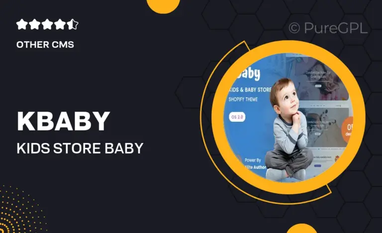 kbaby kids store baby shop shopify 2 0 theme