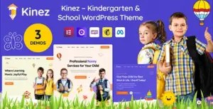 Kinez – Kindergarten & School WordPress Theme