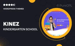 Kinez – Kindergarten & School WordPress Theme