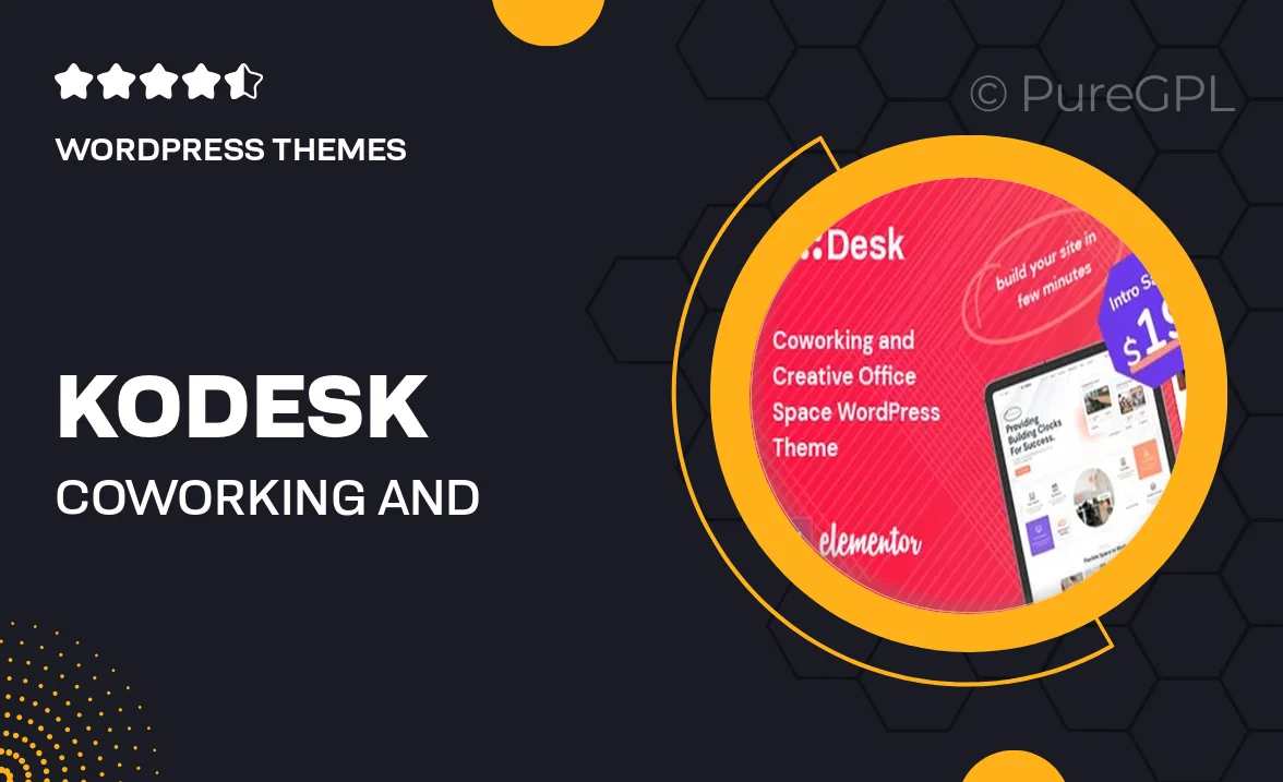 Kodesk – Coworking and Office Space WordPress Theme