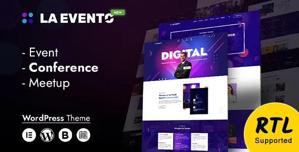 la evento an organized event wordpress theme 1