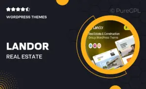 Landor – Real Estate & Construction Group WordPress Theme