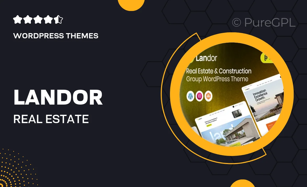 Landor – Real Estate & Construction Group WordPress Theme