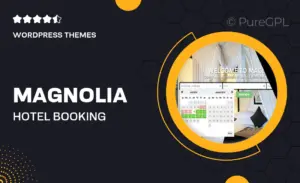 MAGNOLIA – Hotel Booking WordPress Theme