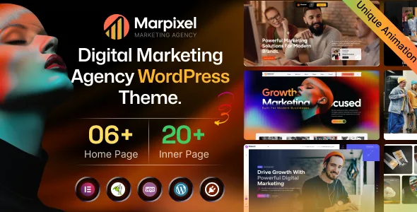 marpixel digital marketing agency wordpress theme 1