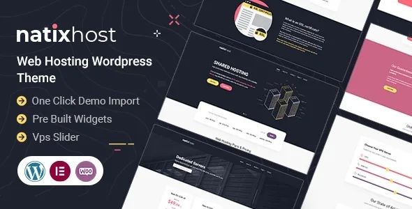 natix web hosting wordpress theme 1