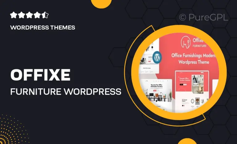 offixe furniture wordpress theme