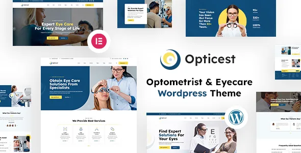 opticest optometrist eyecare wordpress theme 1