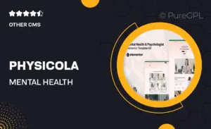 Physicola – Mental Health & Psychologist Elementor Template Kit