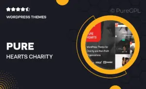 Pure Hearts – Charity & Nonprofit WordPress Theme