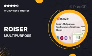 Roiser – Multipurpose WooCommerce WordPress Theme