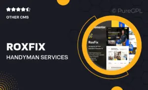RoxFix – Handyman Services Elementor Template Kit