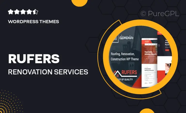 rufers renovation services wordpress theme
