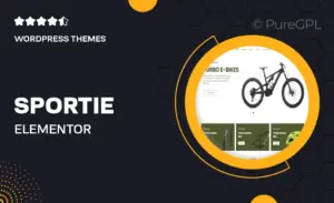 Sportie – Elementor WooCommerce Theme