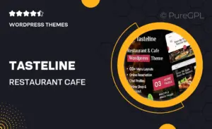 Tasteline – Restaurant & Cafe WordPress Theme