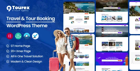tourex tour travel booking wordpress theme 1