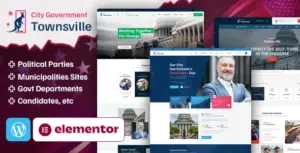 TownsVille – Political Party & Candidate WordPress Theme