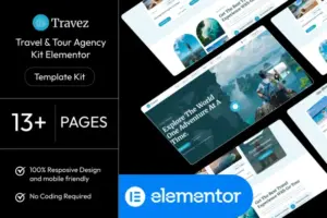 Travez – Travel & Tour Agency Elementor Template Kit