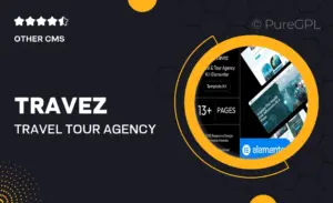 Travez – Travel & Tour Agency Elementor Template Kit