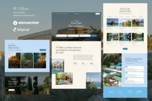 Villora – Villa & Hotel Resort Elementor Template Kit